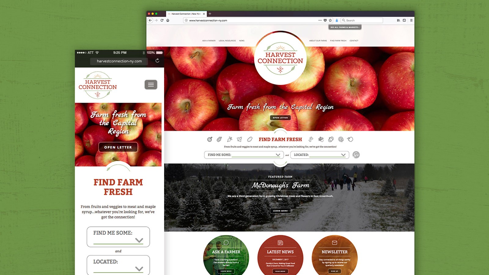 Website Design & Digital Marketing | Harvest Connection