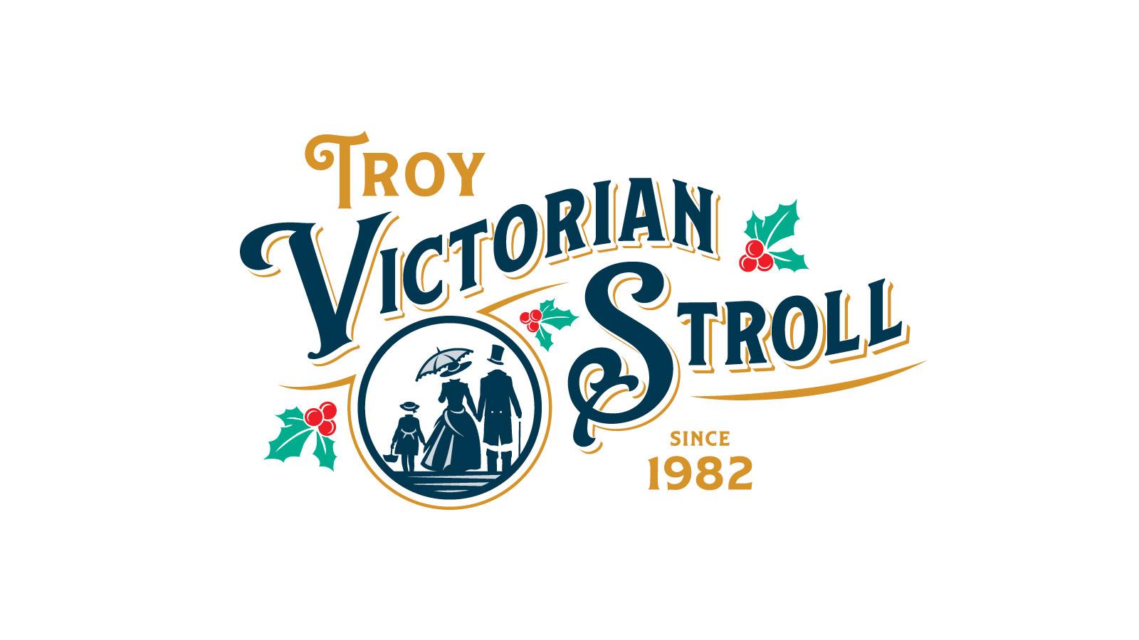 Logo Design & Brand Identity | Troy Victorian Stroll