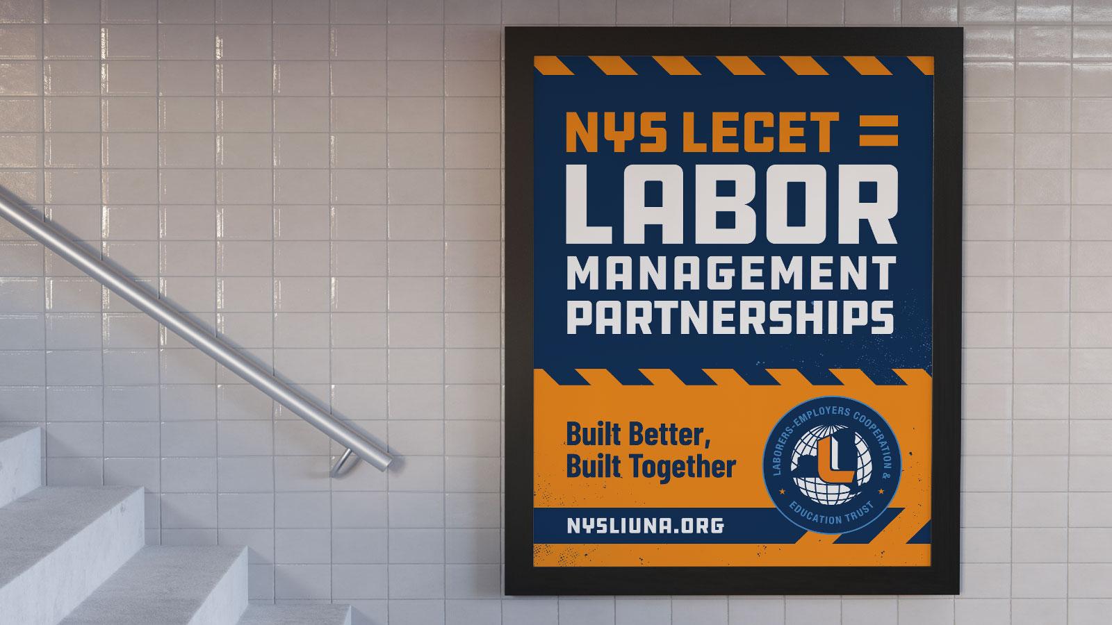 New York State LECET | Subway Ad
